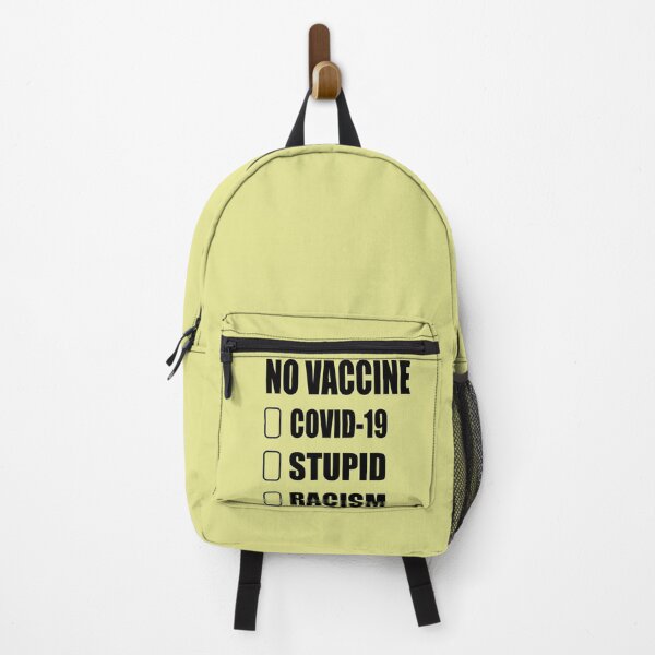 Item preview, No Vaccimne For COVID-19, Stupid; Racism designed and sold by AVOGATO KITTY KAT  CAT.