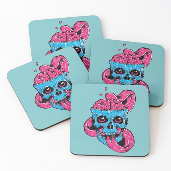 Item preview, Blue skull  designed and sold by Shazmond.