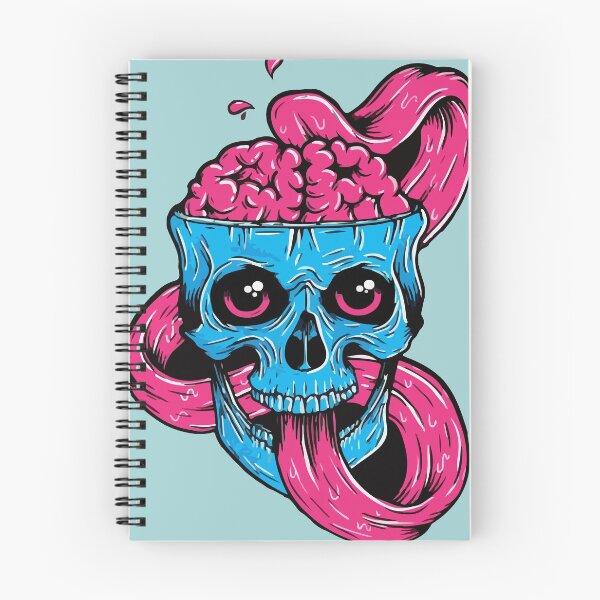 Item preview, Blue skull  designed and sold by Shazmond.