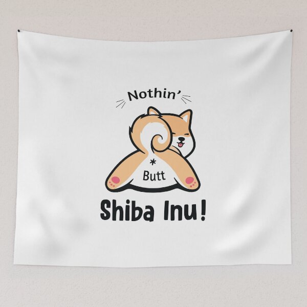 Item preview, Nothin Butt Shiba Inu - Funny Cute Doge designed and sold by Teepety Shop.