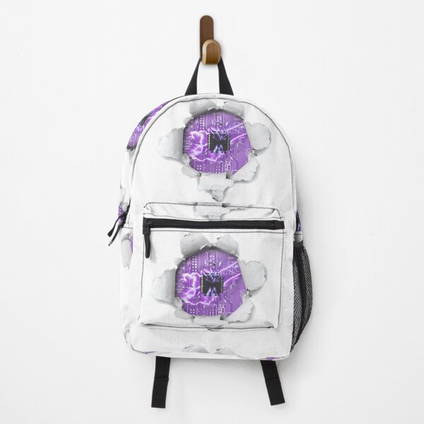 Item preview, Printed Circuit Board purple in a Hole - Broken Microprocessor Robot Humanoid Electronic designed and sold by Jolly-Yosei.