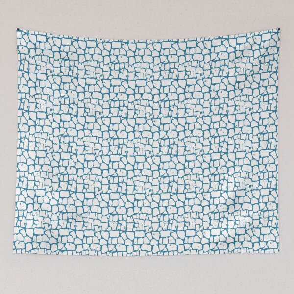 Item preview, Blue Nile Crocodile Textured Print designed and sold by Sharon Schwalbe.