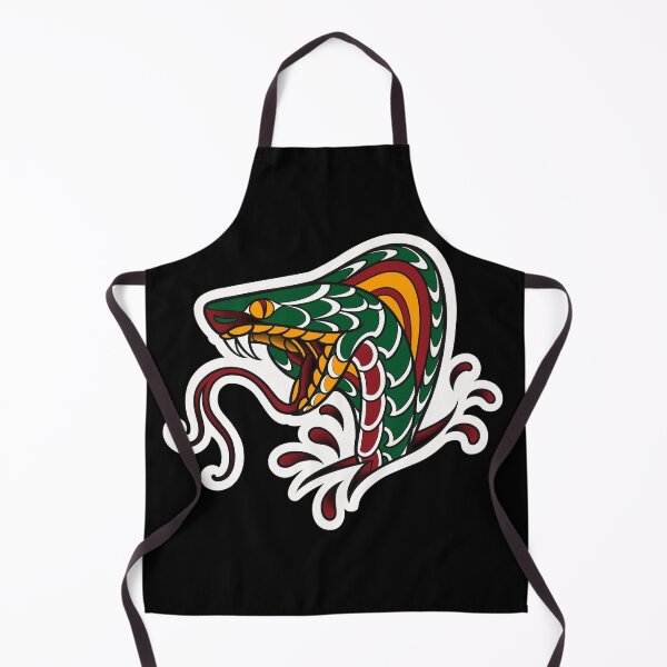 Item preview, Green snake tattoo in traditional style / old school / traditional snake designed and sold by Saphirtattoos.