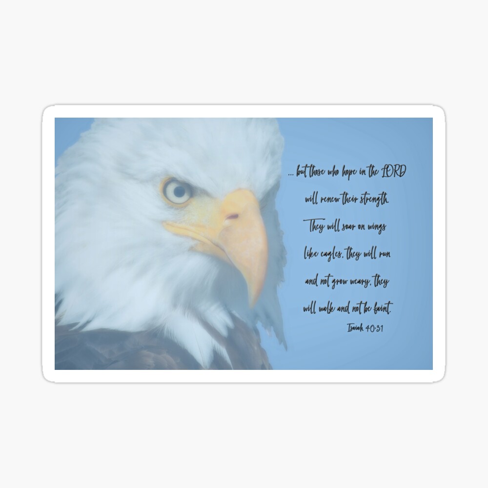 An Eagle's Prayer Poster