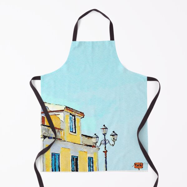 Item preview, Pizzo Calabro: yellow building with lamppost designed and sold by Giuseppe Cocco.