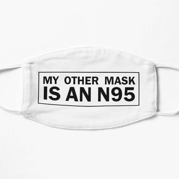 My other mask is an N95 by WIPjenni Flat Mask