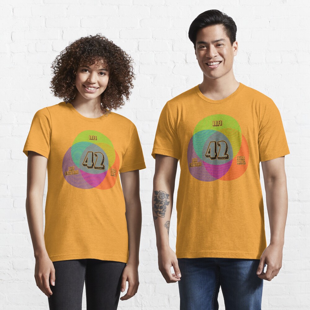 NEW Venn Diagram: Life, the Universe & Everything (for light shirts) Essential T-Shirt