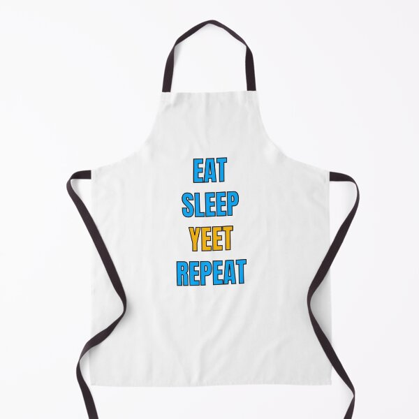 Item preview, Funny Eat Sleep Yeet Repeat (Yellow and Blue) designed and sold by Inspirationmotivation.