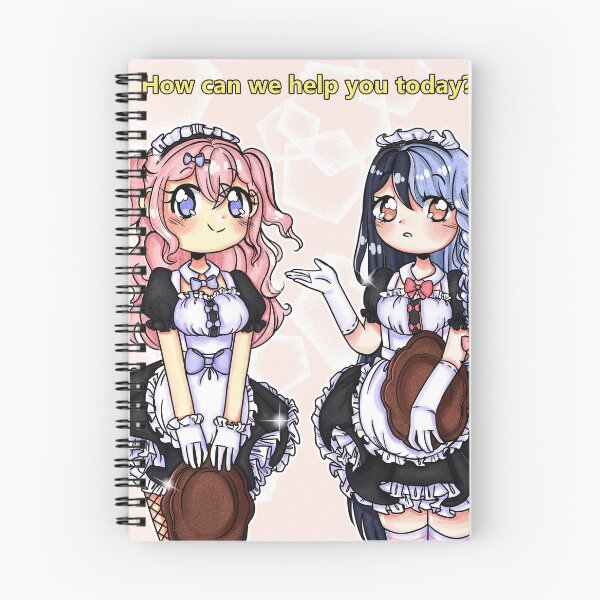 Item preview, Cute Maids "¿Cómo podemos ayudar hoy?" designed and sold by pancakexpress.