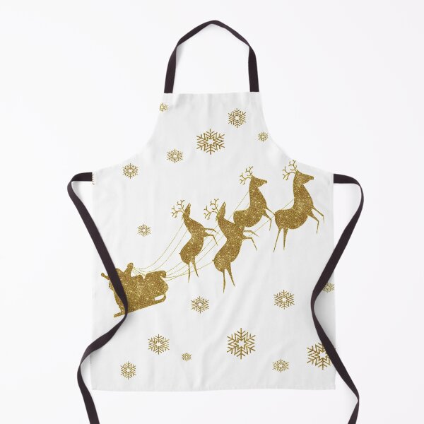 Item preview, Santa, sledge, reindeer and snowflakes-white designed and sold by oxoxoxo.