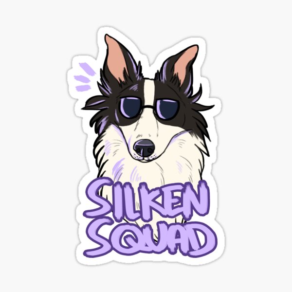 Item preview, SILKEN SQUAD (black and white) designed and sold by mexicanine.