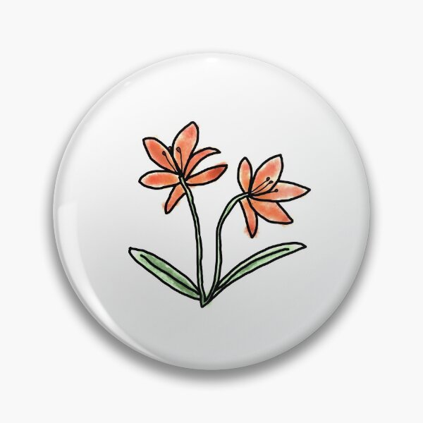 Item preview, Prairie Lily Watercolour designed and sold by designsbyad.