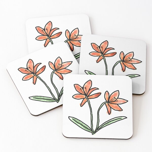 Item preview, Prairie Lily Watercolour designed and sold by designsbyad.