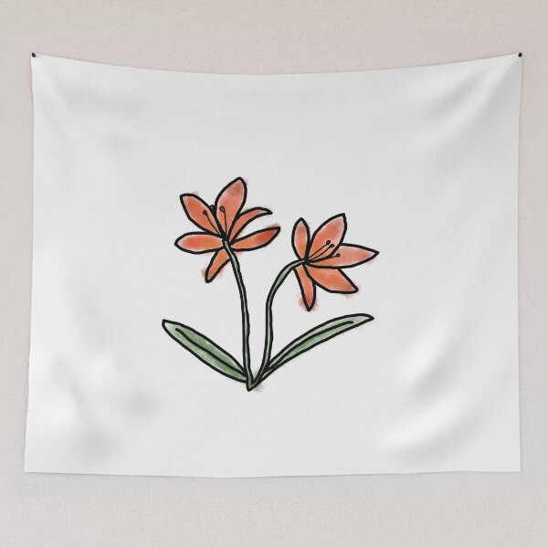 Item preview, Prairie Lily Watercolour designed and sold by designsbyad.