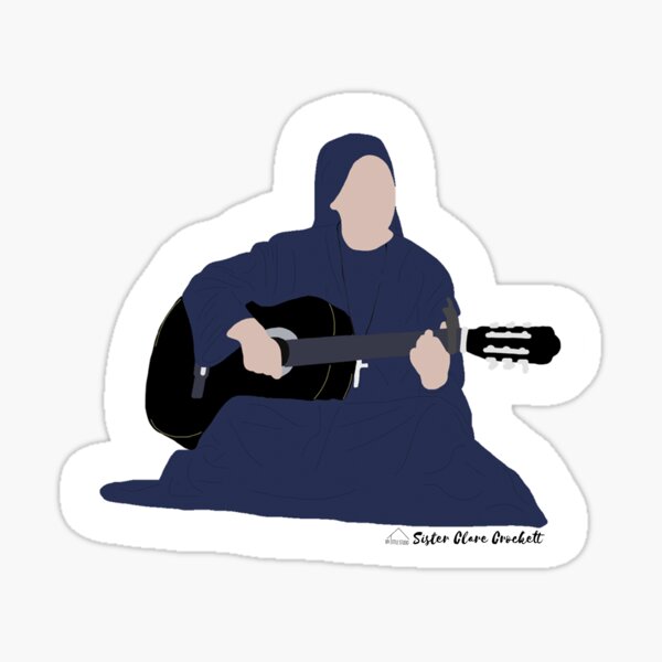 Item preview, Sister Clare Crockett designed and sold by Kelsey Gunkel.