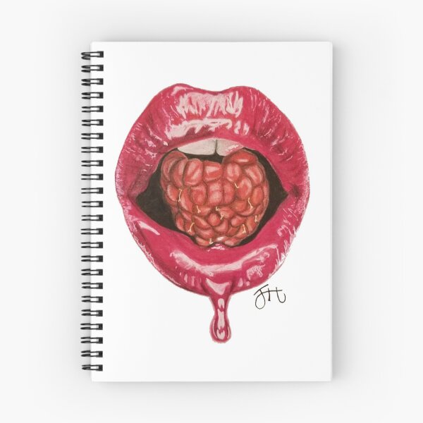 Item preview, Raspberry Dripping Lips designed and sold by BrilliantPaints.