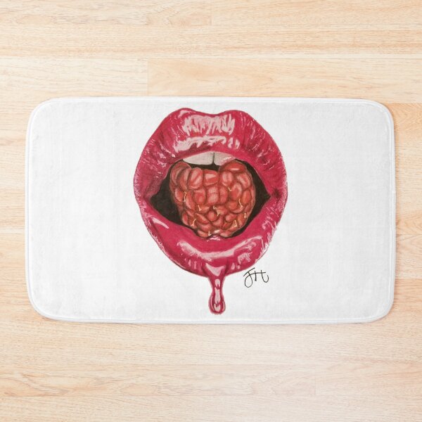 Item preview, Raspberry Dripping Lips designed and sold by BrilliantPaints.