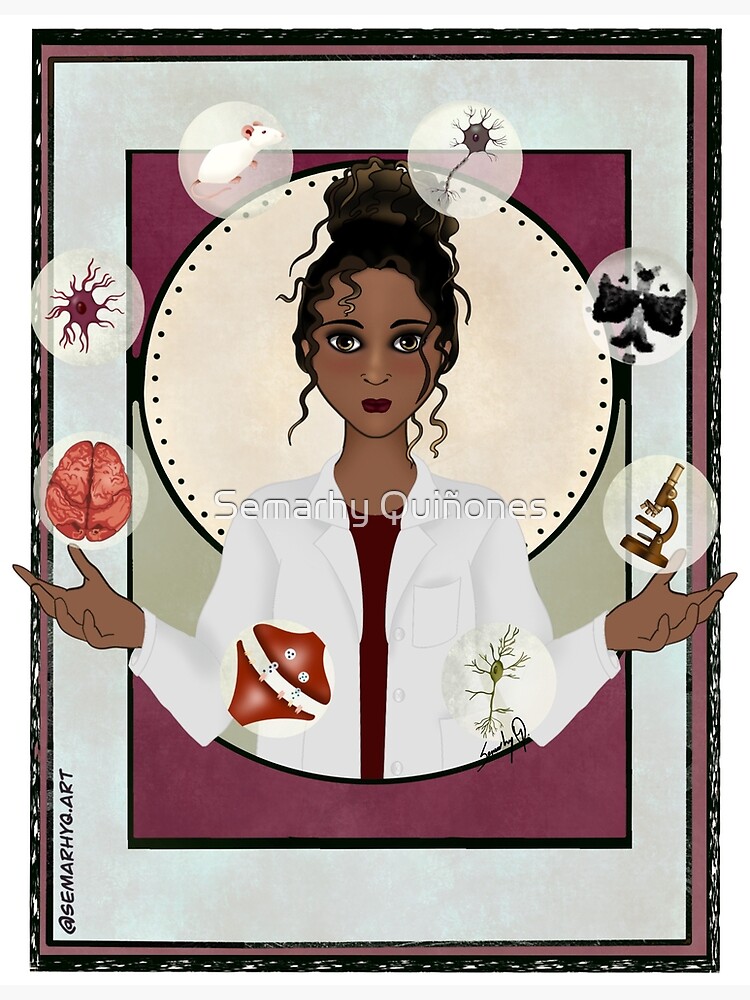 Woman in Neuroscience (the Juggler) by semarhy