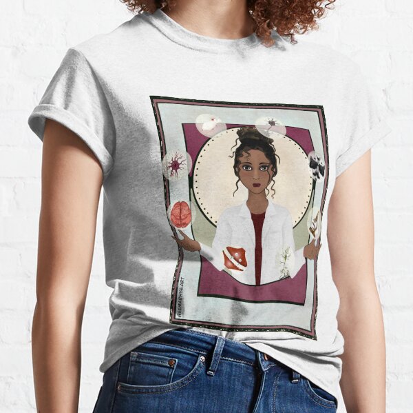 Woman in Neuroscience (the Juggler) Classic T-Shirt