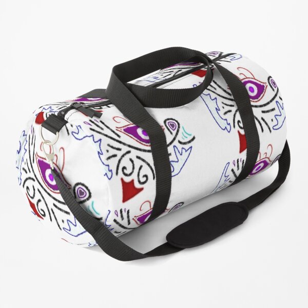 Merch #1 -- Rustic Tribal Cyclops Insignia Duffle Bag