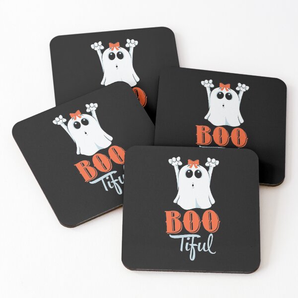 Item preview, Boo Tiful Beautiful Ghost Halloween design designed and sold by BUBLTEES.