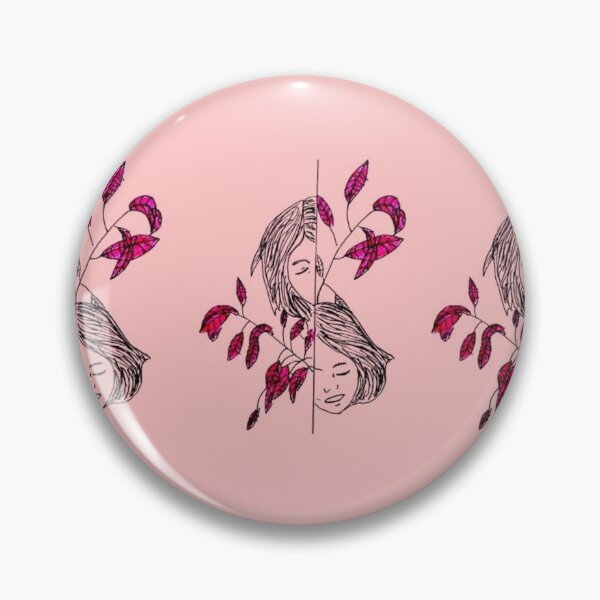 Item preview, Split Face (pink pastel) designed and sold by Annaika Khoday.