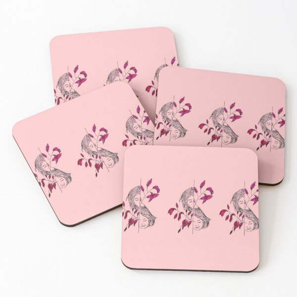 Item preview, Split Face (pink pastel) designed and sold by Annaika Khoday.