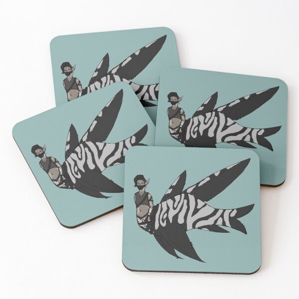 Item preview, Zebra Fish Person :: Sea Creatures designed and sold by Platinumfrog.