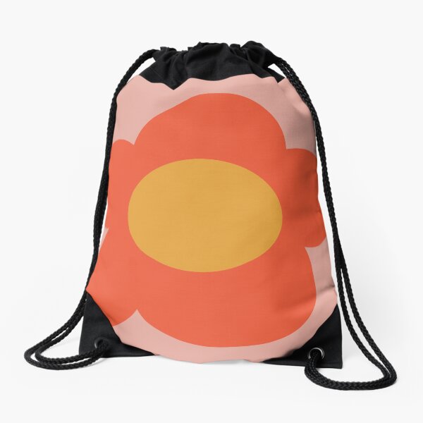 Flower Drawstring Bag