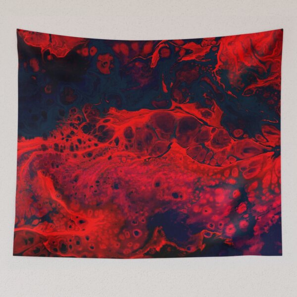 Item preview, Abstract, Red Lava, Painting designed and sold by Logic72.