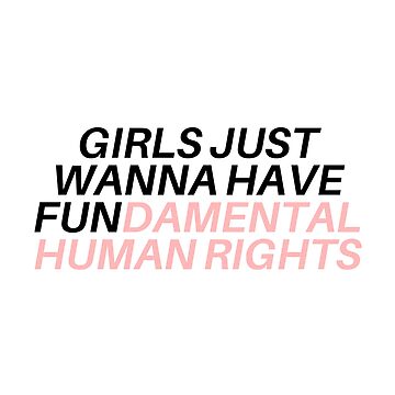 Artwork thumbnail, girls just wanna have fundamental human rights by STAR10008