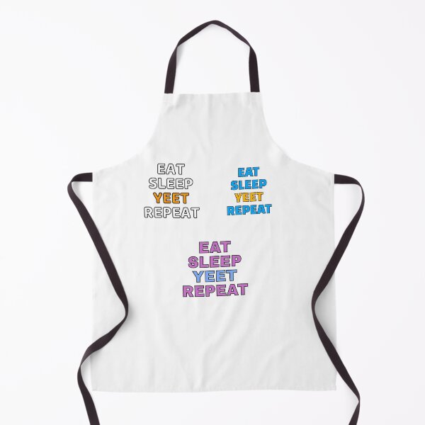 Item preview, eat sleep yeet repeat sticker pack designed and sold by Inspirationmotivation.