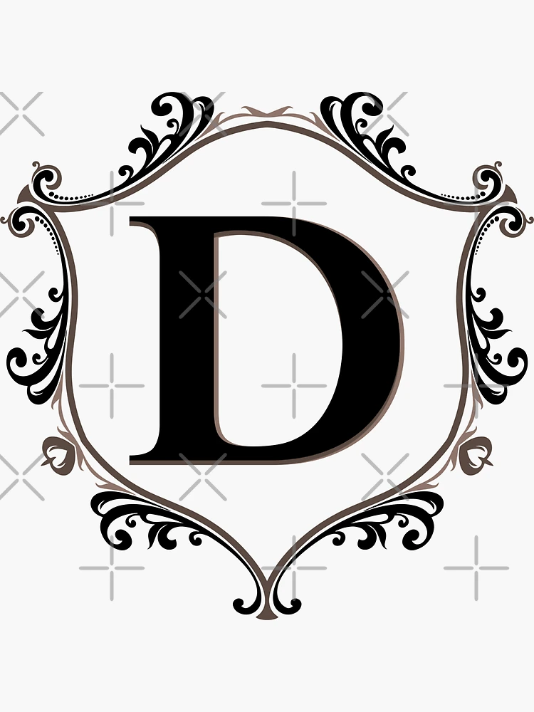 Gothic Letter D Car Accessories - CafePress