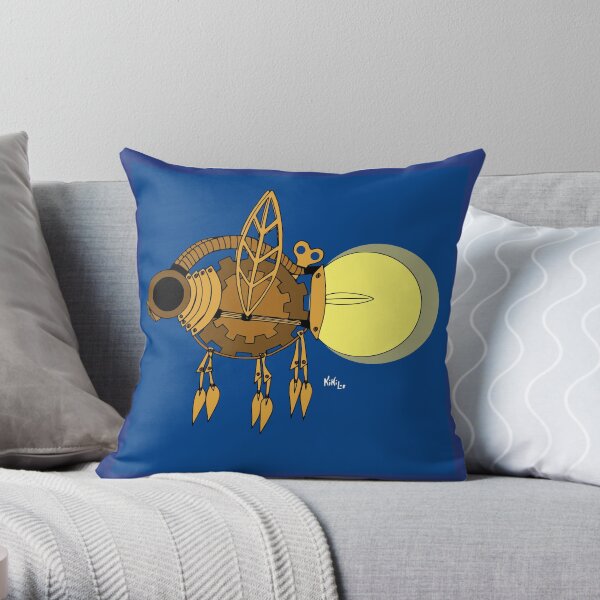 Steampunk Firefly Cojín