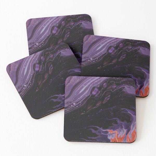 Item preview, Abstract, Purple Energy Flow, Painting designed and sold by Logic72.