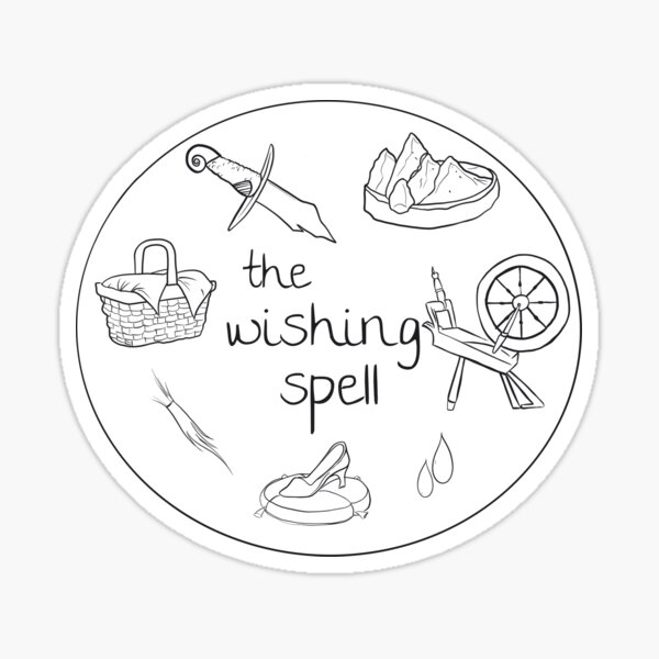 The Wishing Spell Sticker
