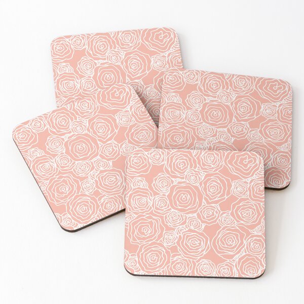Item preview, Pink Flower Pattern designed and sold by Julie Erin Designs.