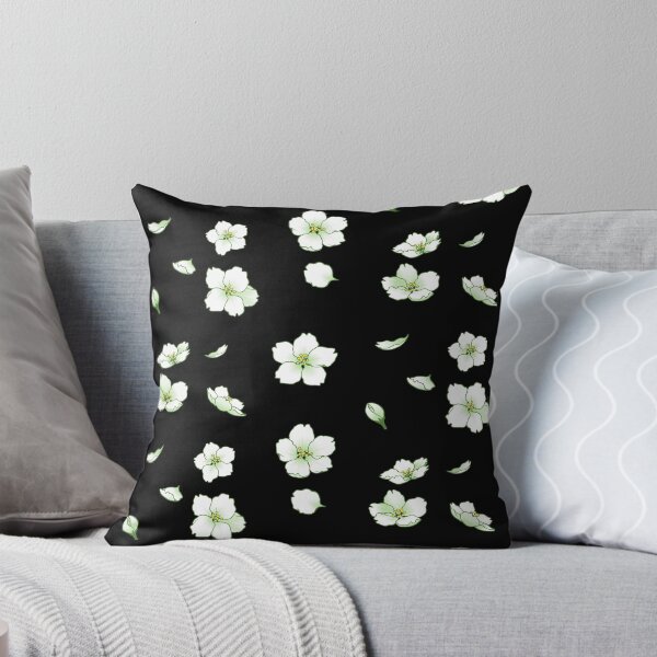 Item preview, Falling White-Green Sakura Cherry Blossom designed and sold by arterialmotive.