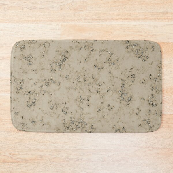 Item preview, Silver Glitter on Pale Gray Pink Marble designed and sold by BloomCatB.