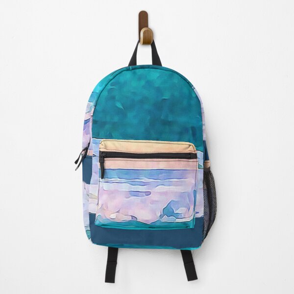 Item preview, Ocean Waves Impressionist Watercolor Style Art designed and sold by iASunshine.