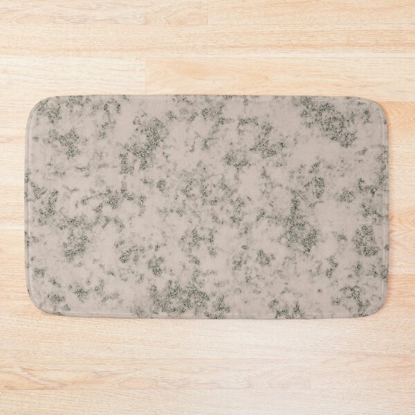 Item preview, Silver Glitter on Gray Pink Marble designed and sold by BloomCatB.