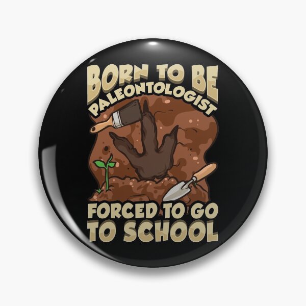 Item preview, Born To Be A Paleontologist Forced To Go To School designed and sold by perfectpresents.