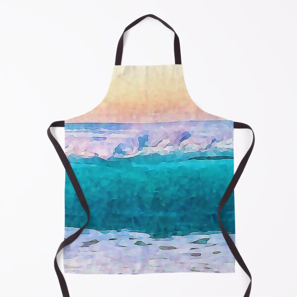 Artikelvorschau, Ocean Waves Impressionist Aquarell Art entworfen und verkauft von IASunshine.