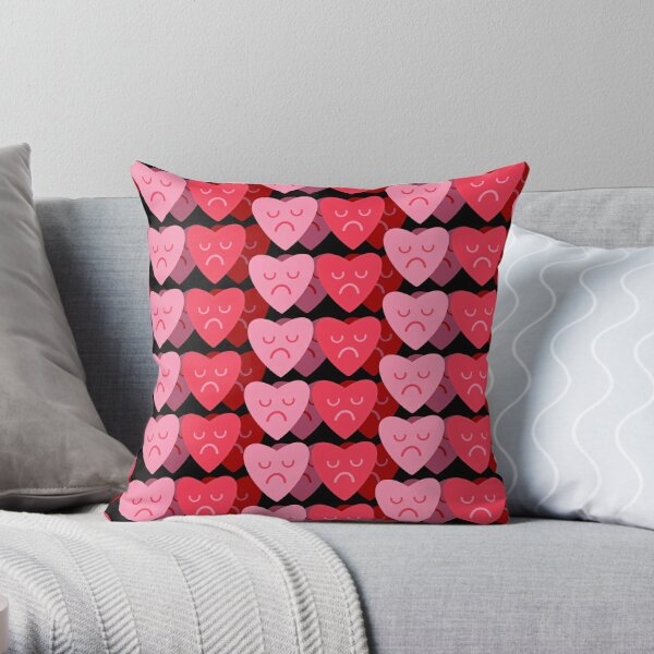 Bape Heart Throw Pillow