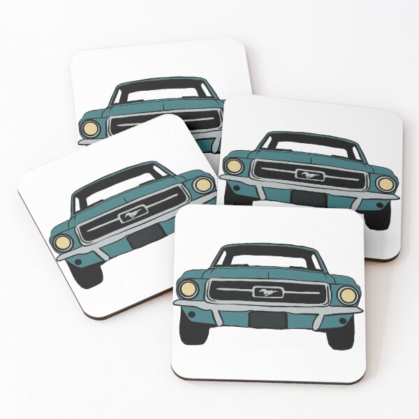 Item preview, 1967 Ford Mustang Clearwater Aqua Poly designed and sold by kaylabeatty.
