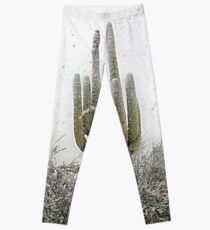 Arizona Snowstorm Leggings