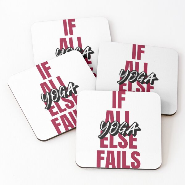 Item preview, If All Else Fails, Yoga designed and sold by FernwehTrail.