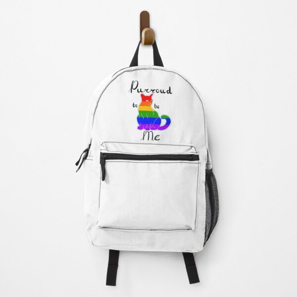 Item preview, Purroud To Be Me Gay Pride Cat designed and sold by Earthen-Angel.