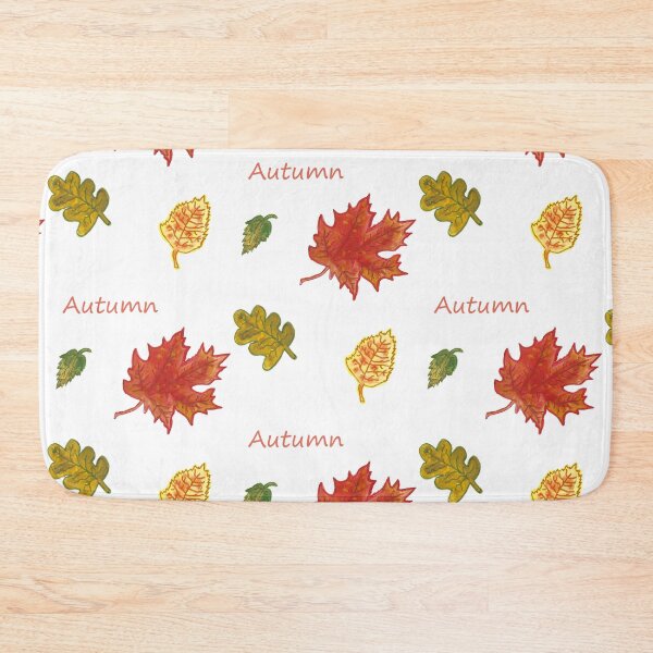 Item preview, Autumn Leaves Multicolored Watercolor  designed and sold by ArtsyRabbit.