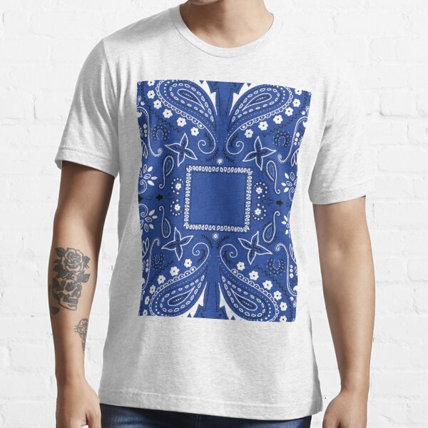 T-Shirt Blue Sale Pattern\